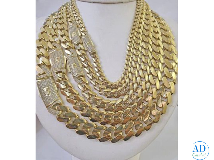 Shop Real 14k Gold Chains for Men & Women in Texas, USA