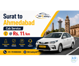 Surat to Ahmedabad – Book Now for Instant Cab Service