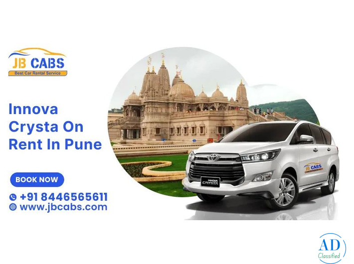 Innova Crysta on Rent in Pune – Affordable & Comfortable Travel with JB Cabs