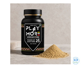 Play More Powder – Original African Herbs Stamina Formula for Men