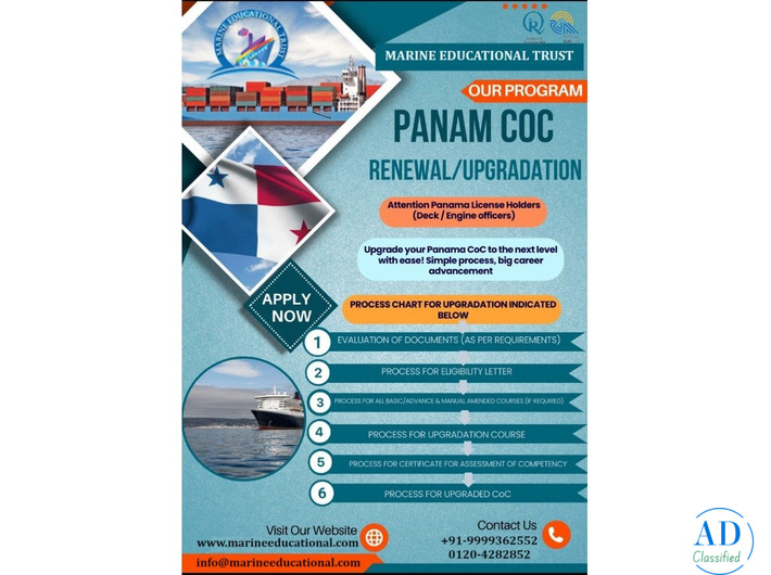 PANAMA STCW IN DELHI
