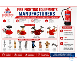 fire fighting equipment manufacturers – Quality & Trust!