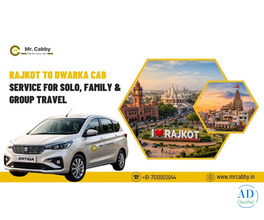 Best Rajkot to Dwarka Cab Service for Safe & Comfortable Travel
