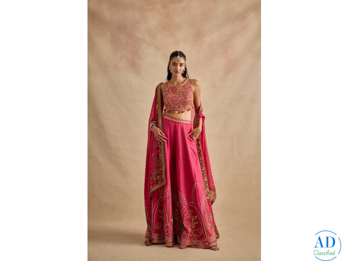 Explore Wedding Sharara Suits Online at Kalista