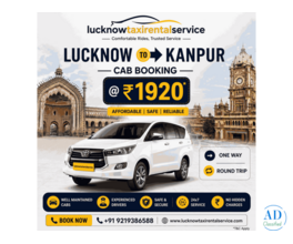 Lucknow to Kanpur Cab Booking One Way or Round Trip