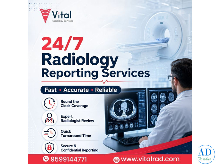 24/7 Radiology Reporting Services for Continuous Medical Support