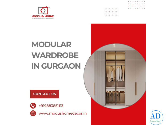 Modular Wardrobe in Gurgaon | Modus Home Decor