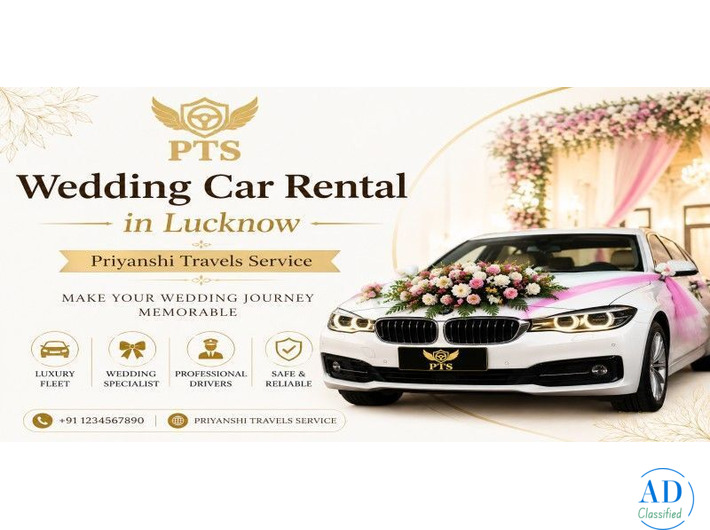 Prayanshi Travels – Wedding car rental in lucknow Service