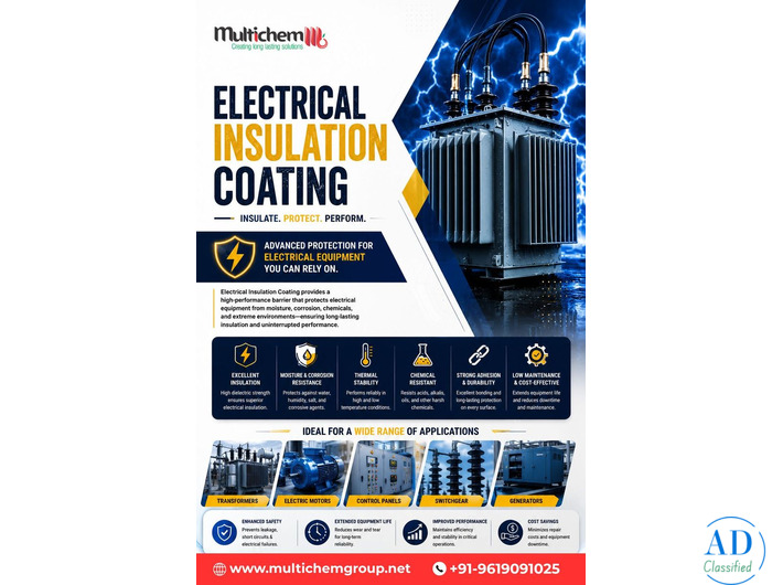 Electrical Insulation Coating for Equipment Protection
