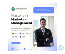 🎓 Online MBA in Marketing Management – Guru Nanak Dev University