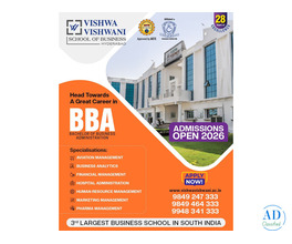 Best Business School in Hyderabad | VVSB - Quality BBA Programs