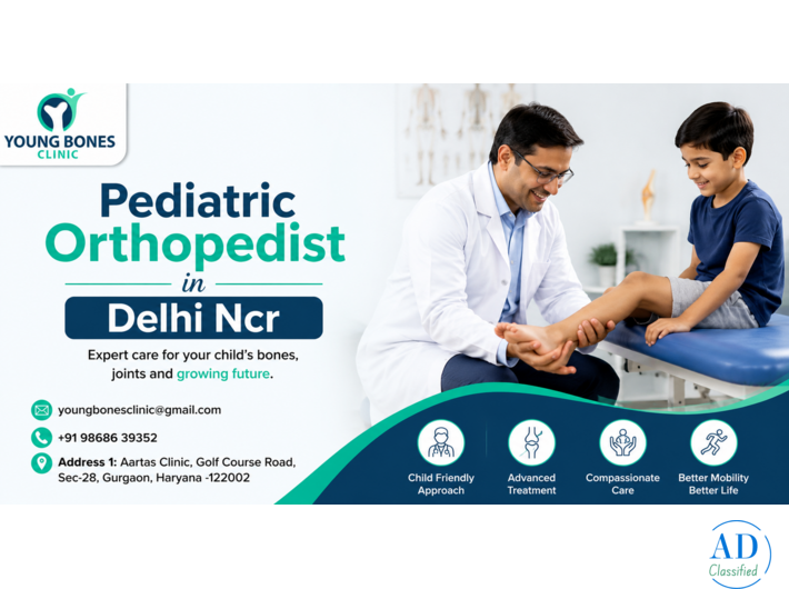 Pediatric Orthopedist in Delhi Ncr | Youngbonesclinic
