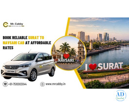 Book Surat to Navsari Cab fare @ Rs. 12/Km