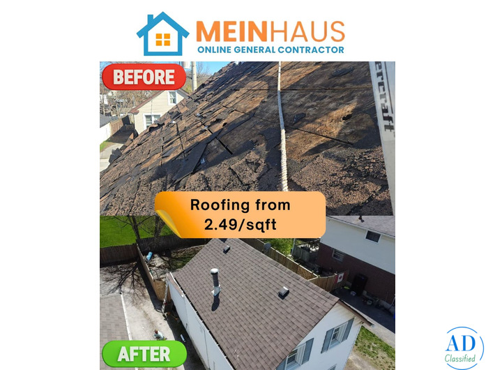 Professional Roofing and Home Renovation Services Across Canada