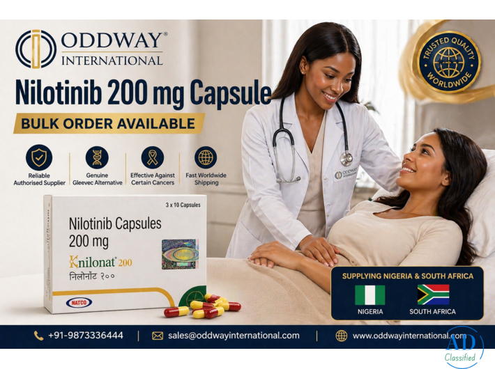 Nilotinib 200mg Price for Nigeria Supplier & Wholesale - Oddway