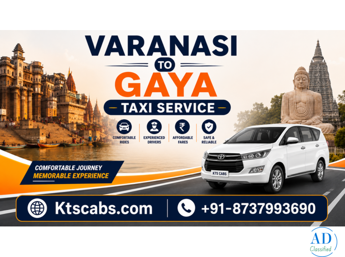 Book Varanasi To Gaya Taxi Service at Affordable Prices