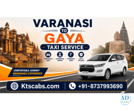 Book Varanasi To Gaya Taxi Service at Affordable Prices