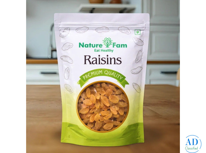 Sweet & Healthy Raisins Dry Fruit for Everyday Nutrition | Naturefam