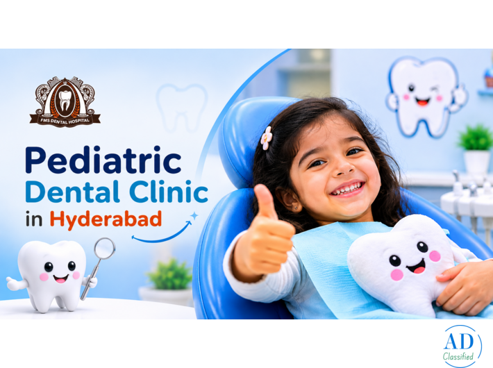 Best Pediatric Dental Clinic in Hyderabad | Child Dental Care at FMS Dental Hospital