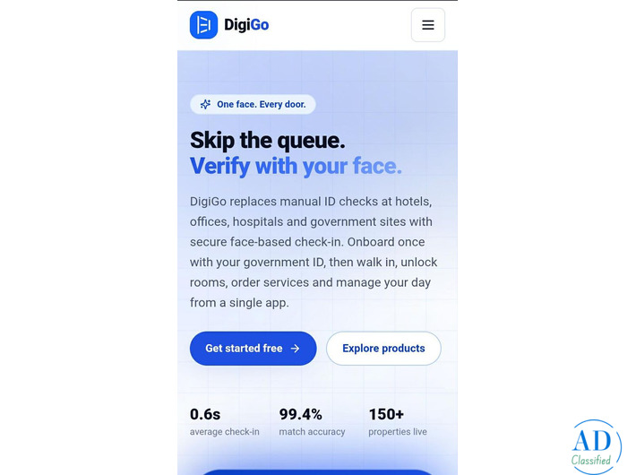 DigiGo – Modern Hotel Check-In Software for Smart Hotels