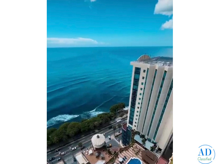Viva Como Un Rey, Deleitandose Con Su Vista Al Mar, Desde El Piso 26!!!