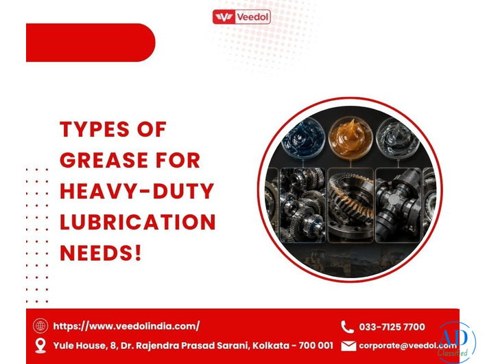 Types of Grease for Heavy-Duty Lubrication Needs