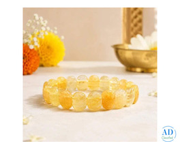 Premium Yellow Citrine Bracelet for Men and Women