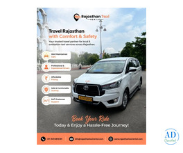 Taxi Service in Rajasthan | 24/7 Cab Booking Available