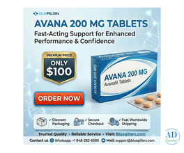 Avana 200 Mg Tablets in Georgia for Strong Performance
