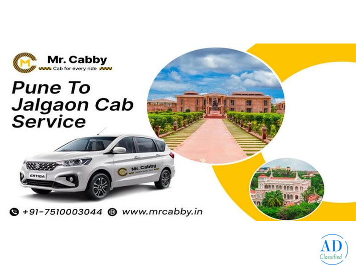 Pune to Jalgaon Cab Service – Safe & Affordable Travel with Mr. Cabby
