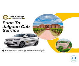 Pune to Jalgaon Cab Service – Safe & Affordable Travel with Mr. Cabby
