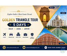 Golden Triangle Tour 5 Days – Discover Delhi, Agra & Jaipur in One Amazing Journey
