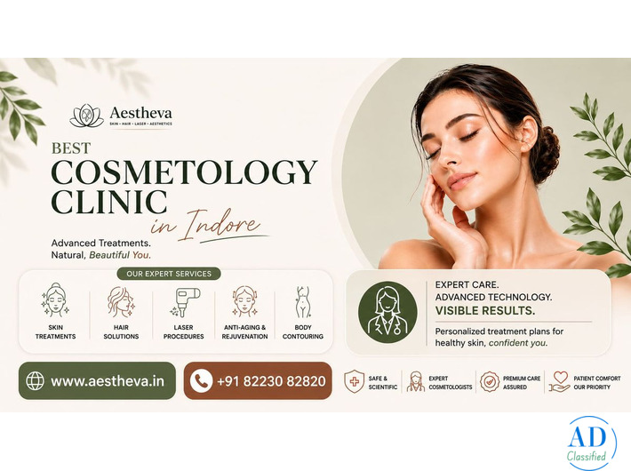 Best Cosmetology Clinic in Indore – Aestheva