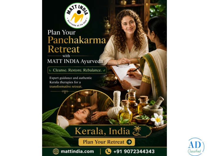 Ayurveda Panchakarma Treatment Packages in Kerala, India