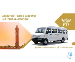 Maharaja Tempo Traveller on Rent in Lucknow for Weddings & Events