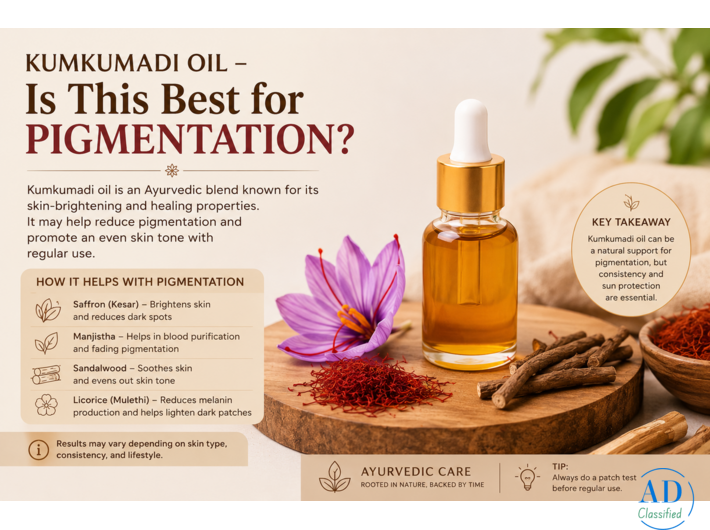 Kumkumadi Oil: Benefits, Uses & Ayurvedic Secrets for Glowing Skin
