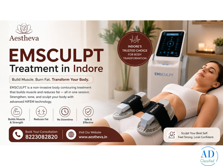 EMSculpt Treatment in Indore - Aestheva