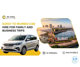 Surat to Mumbai Cab Service at Affordable Rates