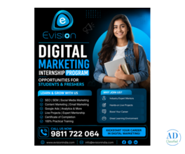 Digital Marketing Internship Program Opportunities for Students & Freshers