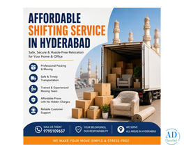 Trusted Affordable Shifting Service in Hyderabad for Home Relocation