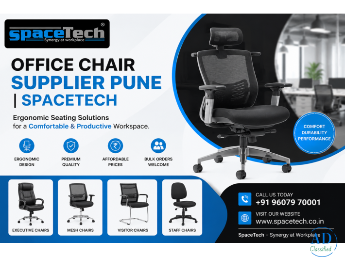 Office Chair Supplier Pune – Premium Office Seating Solutions