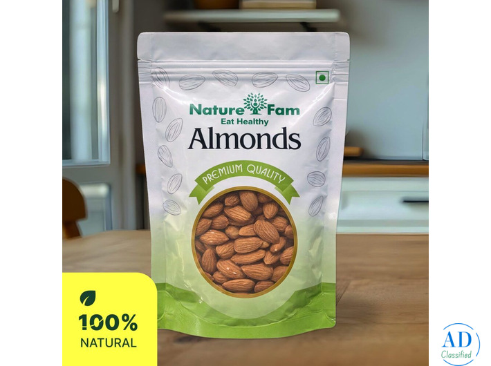 Badam Price 100 GM – Premium Quality Almonds at Best Value | Naturefam