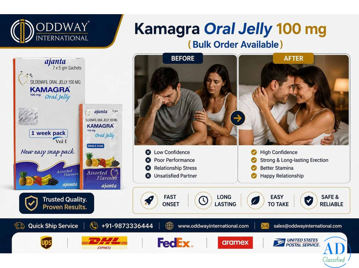 Bulk Buy Kamagra Oral Jelly from Trusted Global Wholesale Suppliers – Oddway