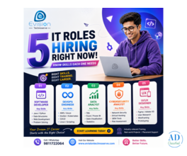 5 IT Roles Hiring Right Now - Know Skills Each One Needs - EvisionTechnoserve