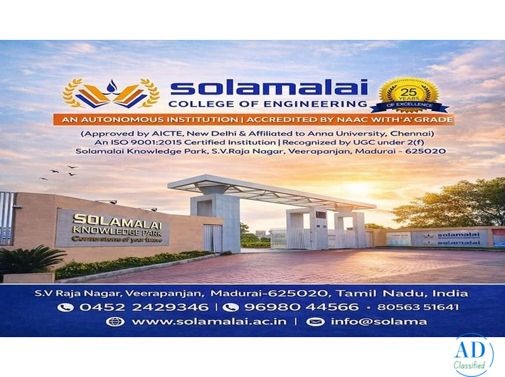 Madurai Engineering College - Shaping Bright Futures at Solamalai College of Engineering