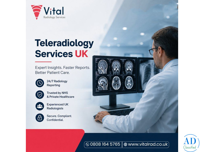 Teleradiology Services UK for Precise and Timely Imaging