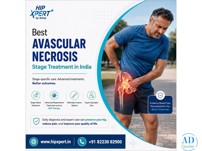 Best Avascular Necrosis Stage Treatment in India – HipXpert