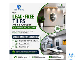 Radiation Safety Tiles for X-Ray Rooms