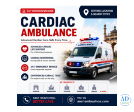 Cardiac Ambulance in Lucknow