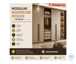 Best Modular Wardrobe Design in Delhi